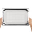 Picture of Vogue Stainless Steel Perforated 1/1 Gastronorm Tray 20mm