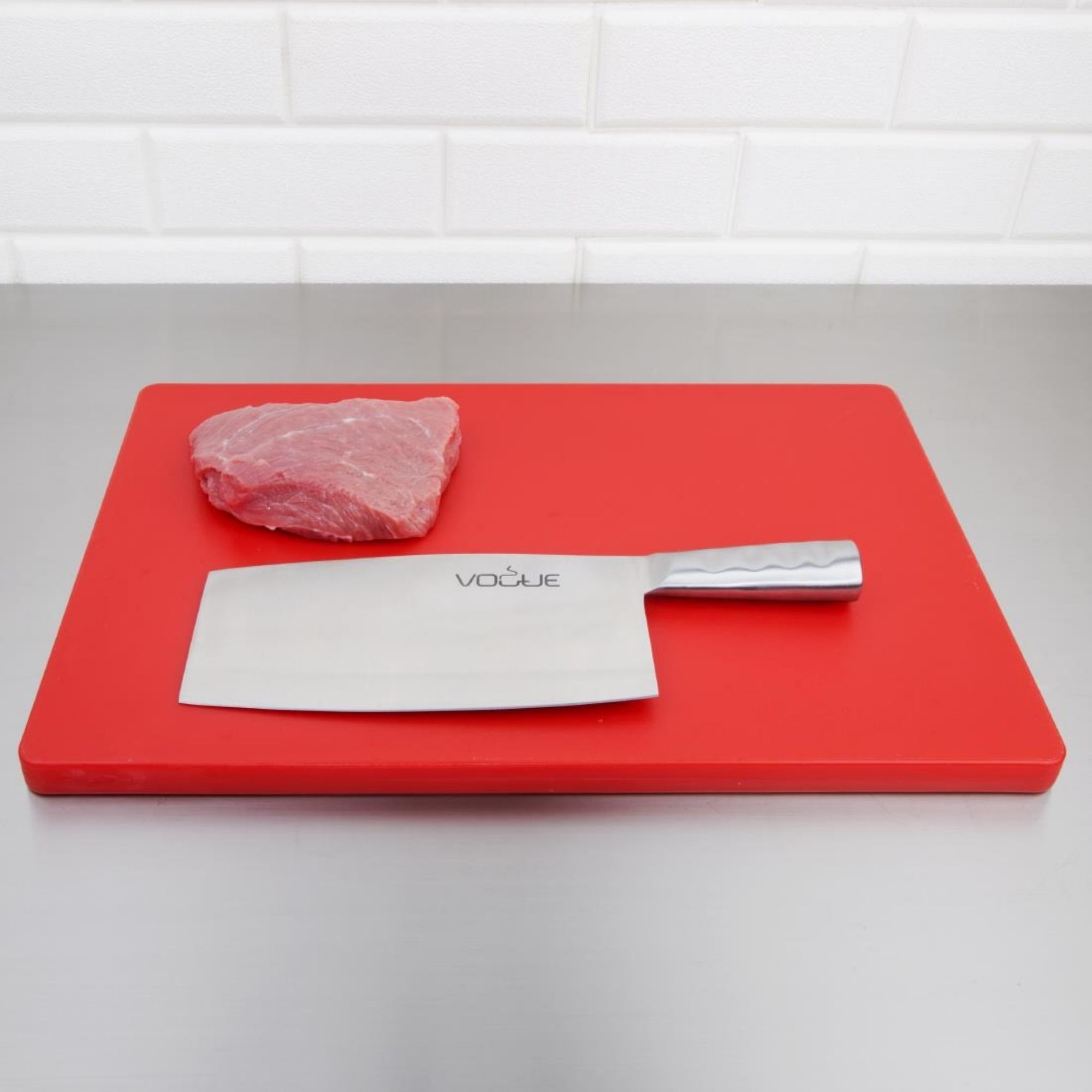 Picture of Vogue Stainless Steel Chinese Cleaver 21cm