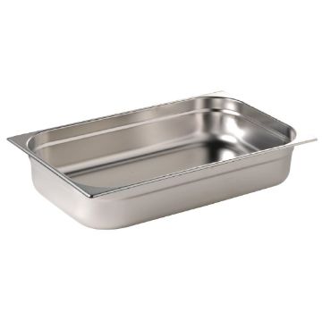 Picture of Vogue Stainless Steel 1/1 Gastronorm Tray 65mm