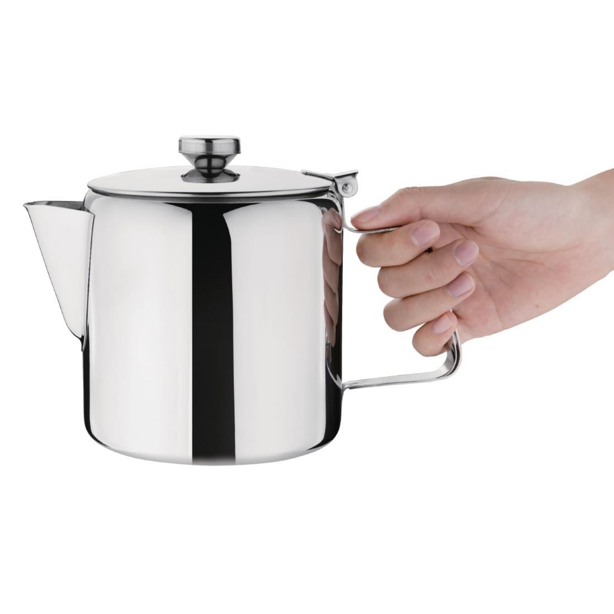 Picture of Olympia Concorde Stainless Steel Teapot 1.4Ltr