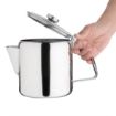 Picture of Olympia Concorde Stainless Steel Teapot 1.4Ltr