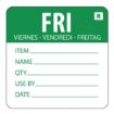 Picture of Hygiplas Removable Day of the Week Label Friday (Pack of 500)