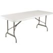 Picture of Bolero Rectangular Centre Folding Table 6ft White