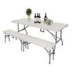 Picture of Bolero Rectangular Centre Folding Table 6ft White