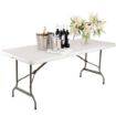 Picture of Bolero Rectangular Centre Folding Table 6ft White