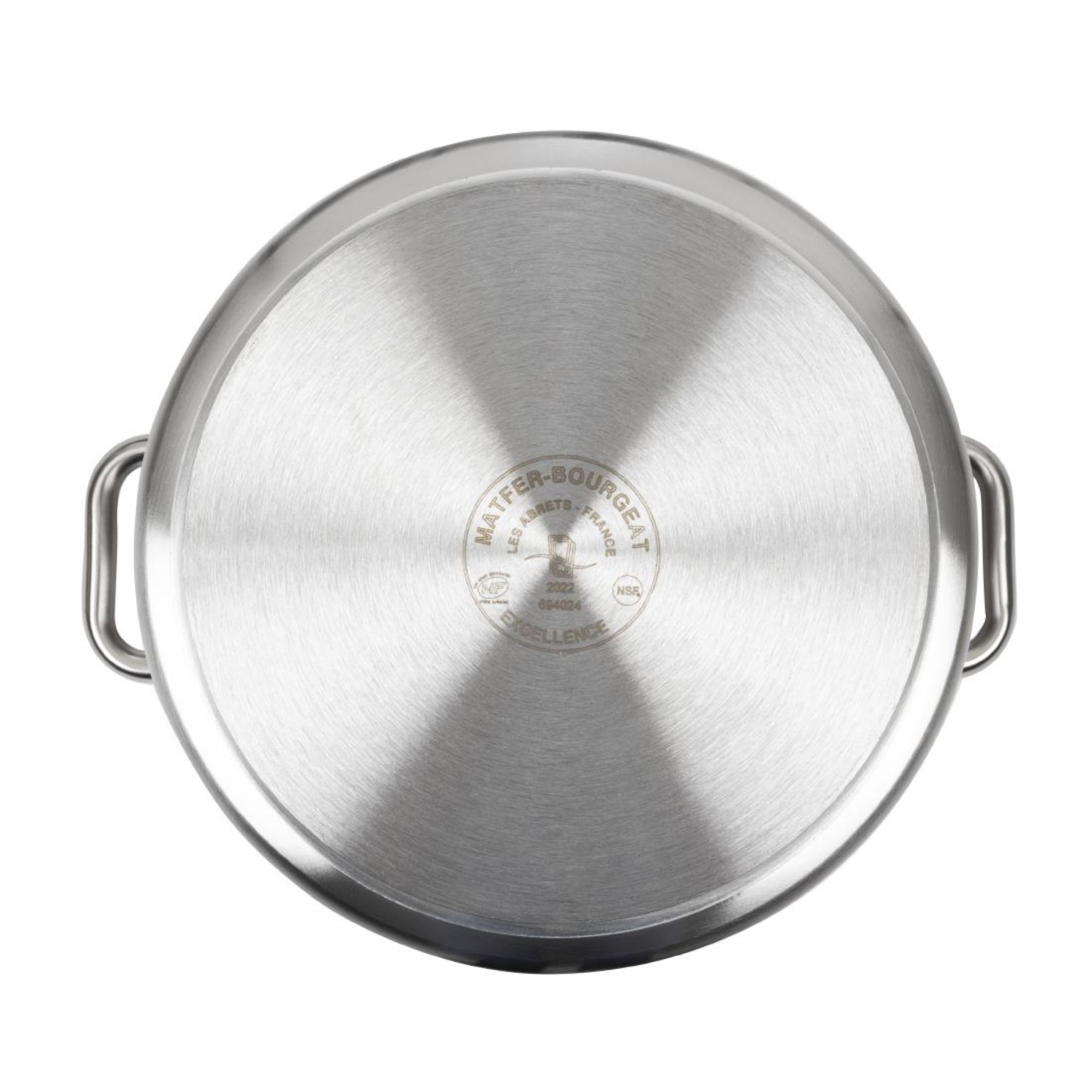 Picture of Matfer Bourgeat Excellence Stainless Steel Stock Pot 24cm