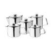 Picture of Olympia Concorde Stainless Steel Teapot 2Ltr