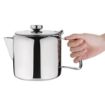 Picture of Olympia Concorde Stainless Steel Teapot 2Ltr