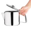 Picture of Olympia Concorde Stainless Steel Teapot 2Ltr