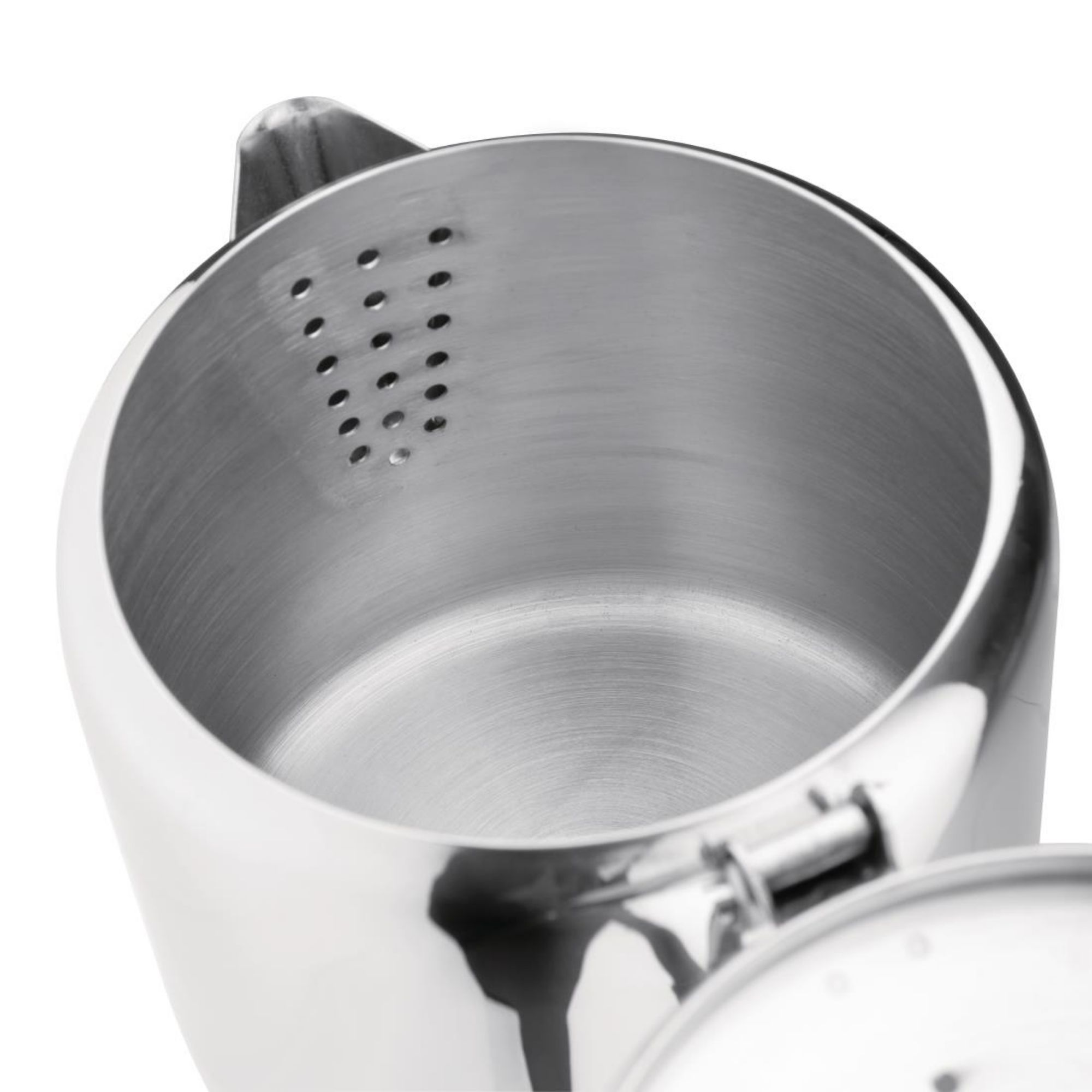 Picture of Olympia Concorde Stainless Steel Teapot 2Ltr