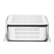 Picture of Vogue Stainless Steel Perforated 1/1 Gastronorm Tray 200mm