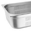 Picture of Vogue Stainless Steel Perforated 1/1 Gastronorm Tray 150mm