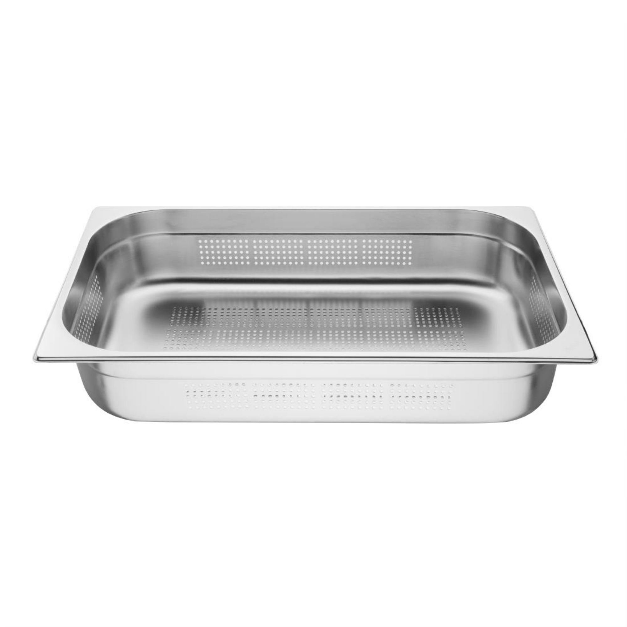 Picture of Vogue Stainless Steel Perforated 1/1 Gastronorm Tray 100mm