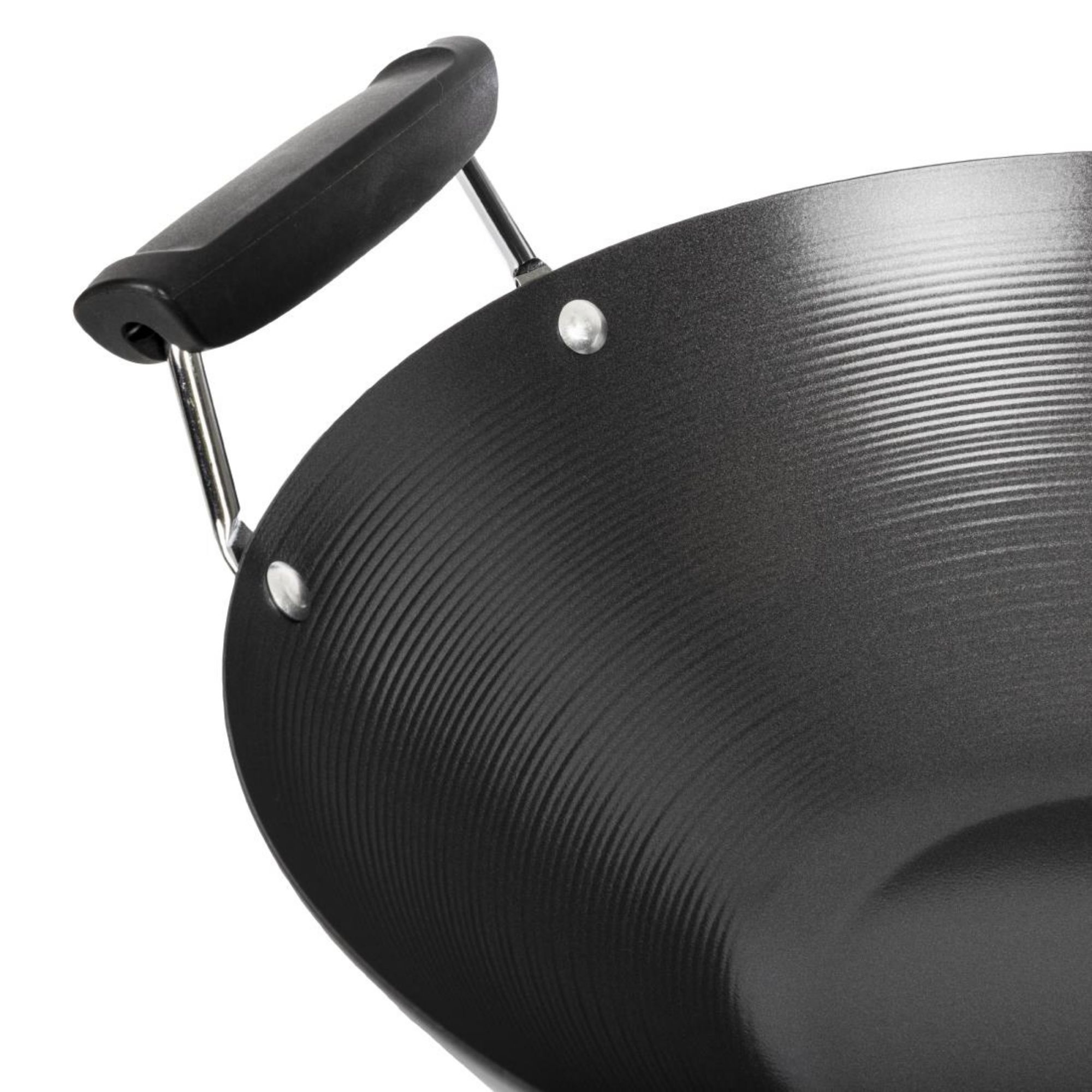 Picture of Kitchen Craft Non Stick Flat Base Wok 356mm