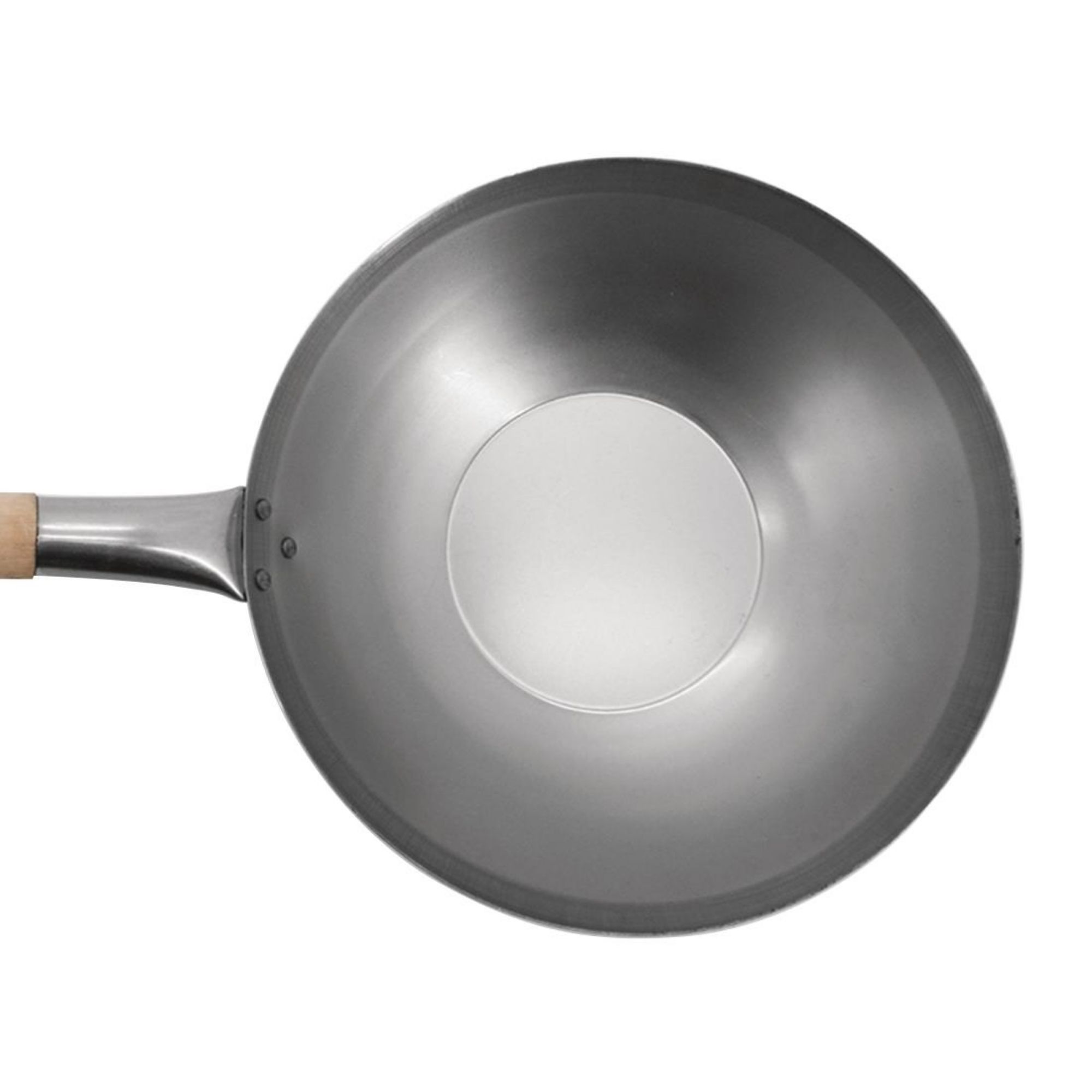 Picture of Vogue Mild Steel Wok Flat Base 330mm