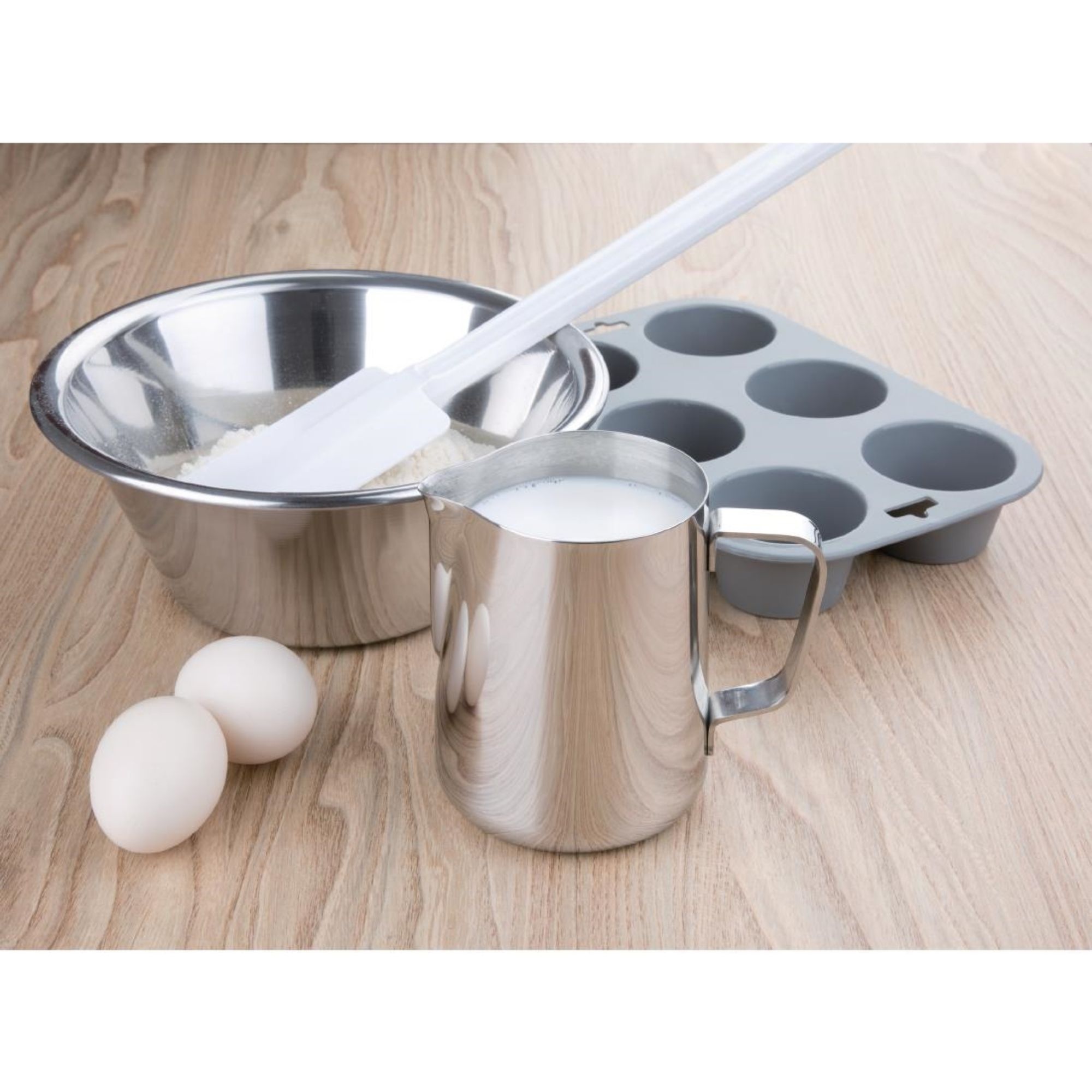 Picture of Olympia Stainless Steel Milk Jug 340ml