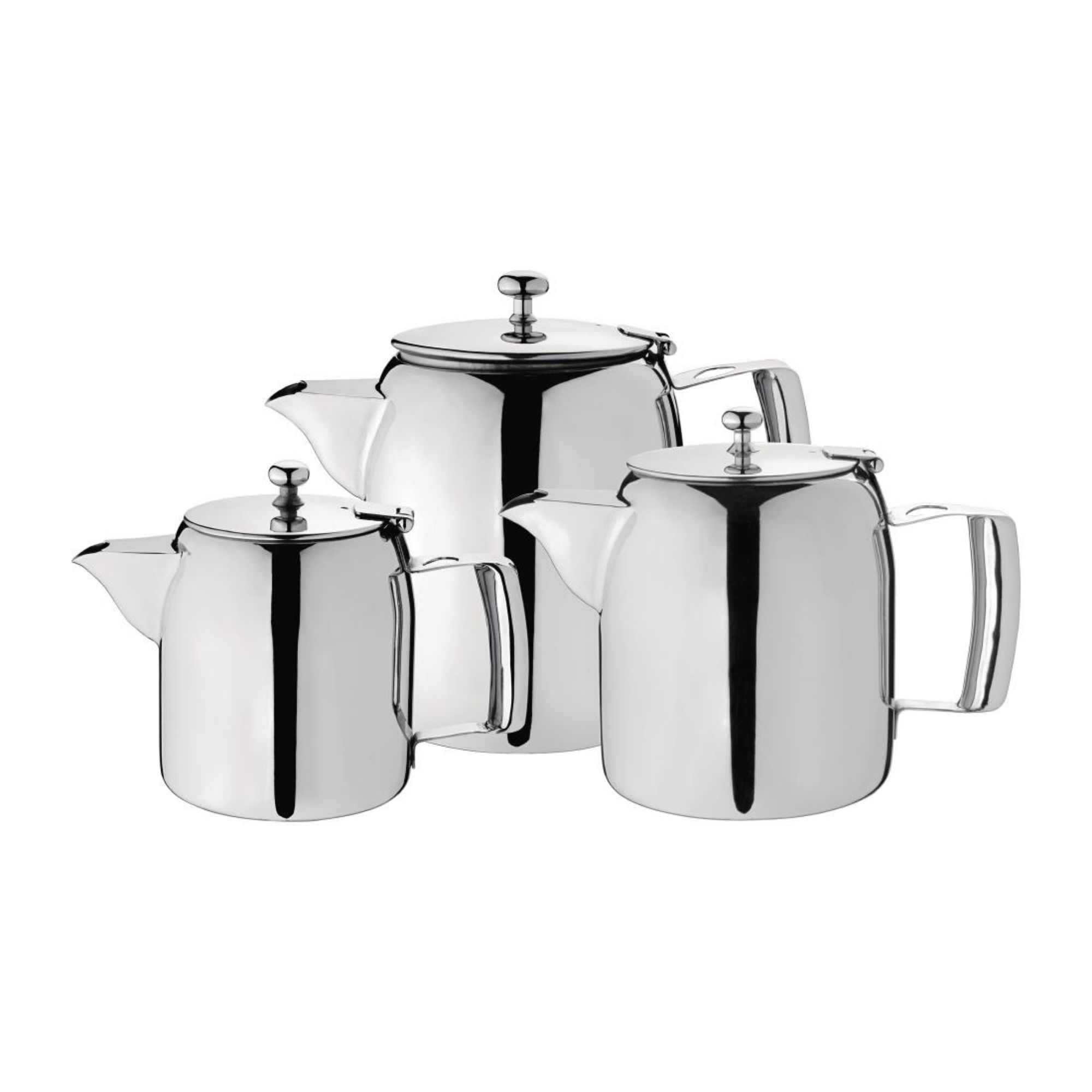 Picture of Olympia Cosmos Stainless Steel Teapot 570ml