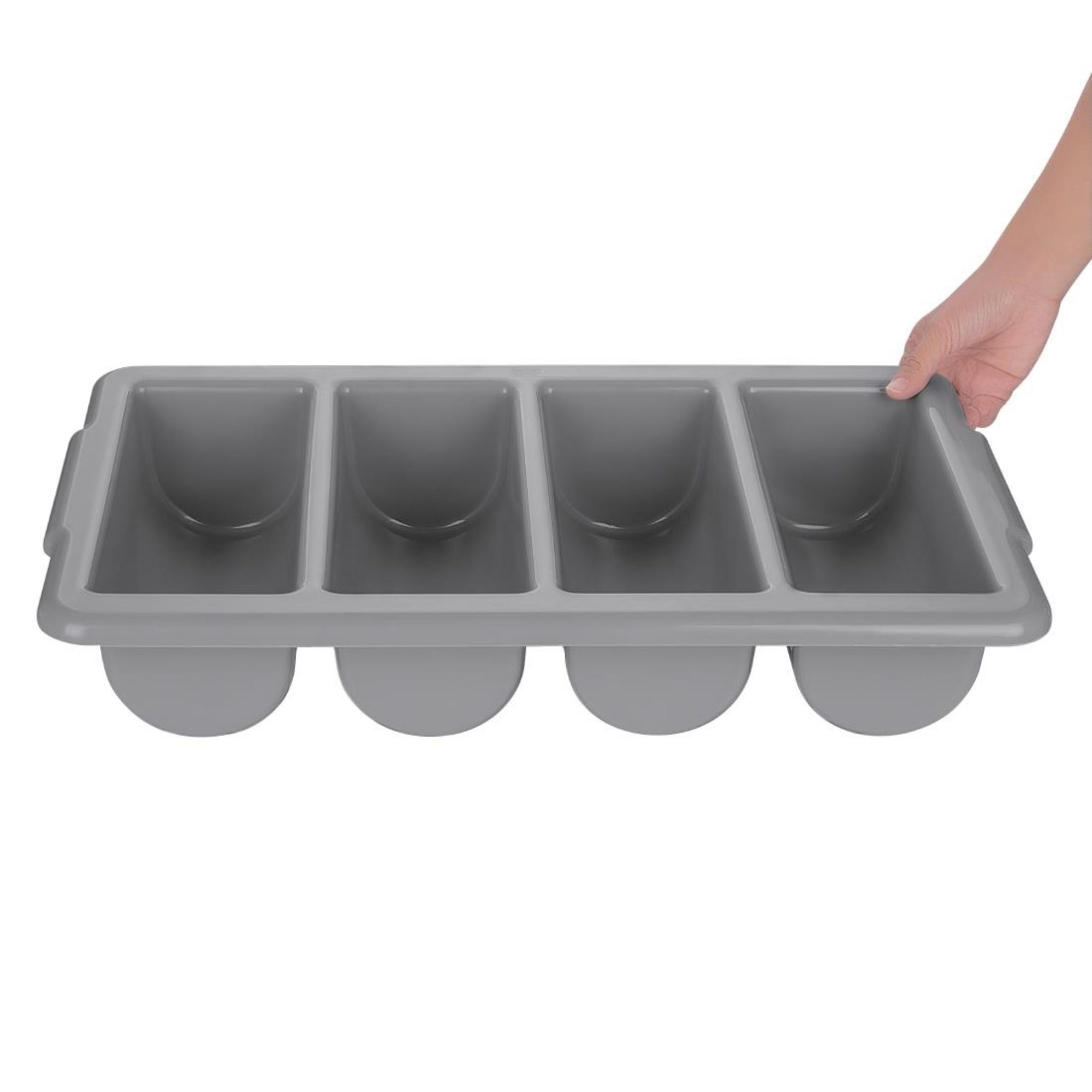 Picture of Olympia Kristallon Stackable PP Large Cutlery Tray