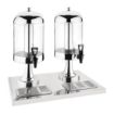 Picture of Olympia Double Juice Dispenser with Drip Tray