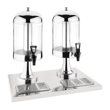 Picture of Olympia Double Juice Dispenser with Drip Tray