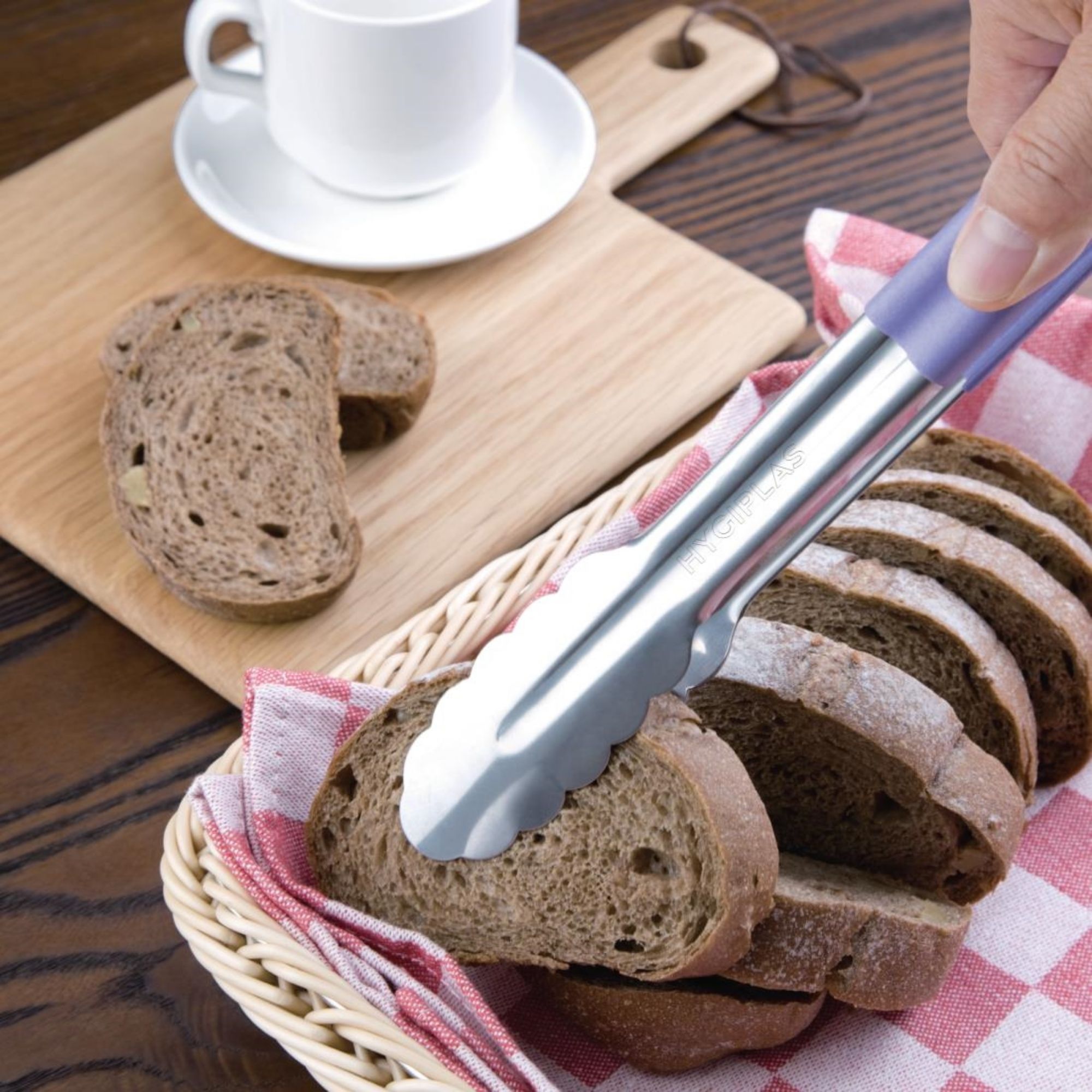 Picture of Vogue Colour Coded Serving Tong Purple 300mm