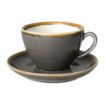 Picture of Olympia Kiln Cappuccino Cup Smoke 340ml (Pack of 6)