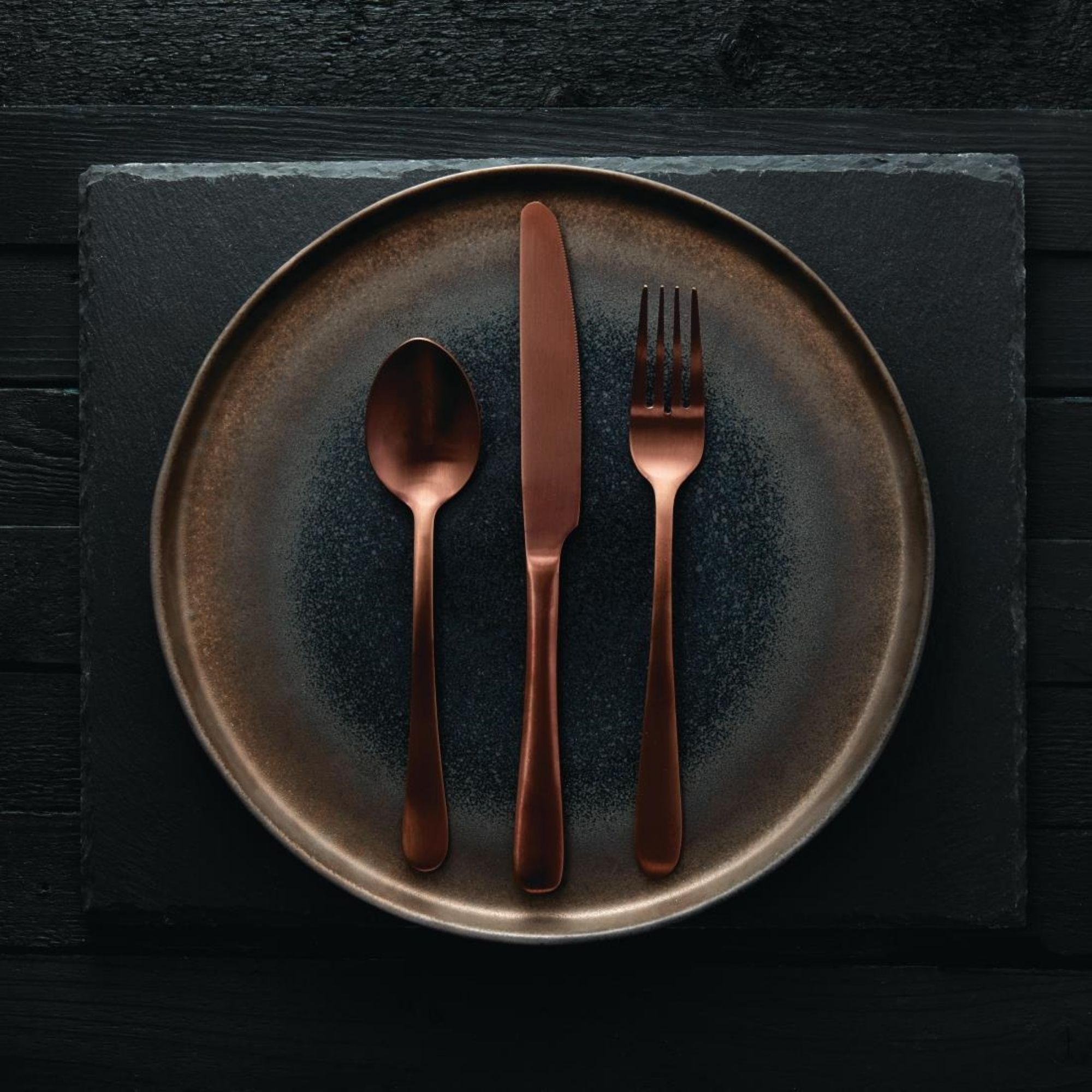 Picture of Olympia Cyprium Copper Table Spoon (Pack of 12)
