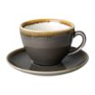 Picture of Olympia Kiln Cappuccino Cups Smoke 230ml (Pack of 6)