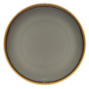 Picture of Olympia Kiln Round Coupe Plate Smoke 280mm (4 Pack)