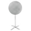 Picture of Bolero Round Flip Top Poseur Table Stainless Steel 600mm