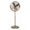 Picture of Status 16" Oscillating Antique Brass Stand Fan