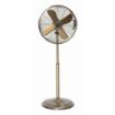Picture of Status 16" Oscillating Antique Brass Stand Fan