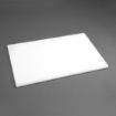 Picture of Hygiplas Low Density Antibacterial Chopping Board White 450x300x10mm