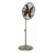 Picture of Status 16" Oscillating Antique Brass Stand Fan