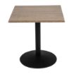 Picture of Bolero Pre-Drilled Square Table Top Wenge Grain 700mm