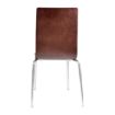 Picture of Bolero Square Back Side Chair Dark Chocolate Finish (Pack of 4)