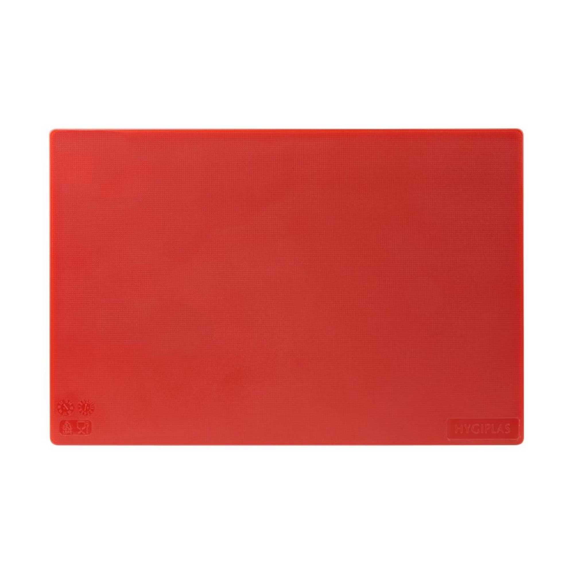 Picture of Hygiplas Low Density Antibacterial Chopping Board Red 450x300x10mm