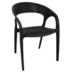 Picture of Bolero PP Rattan Wraparound Armchairs (Pack of 4)