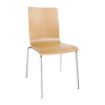 Picture of GR342 - Bolero Square Back Sidechair (Natural Finish) (Pack 4)