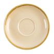 Picture of Olympia Kiln Cappuccino Saucer Sandstone 160mm (Pack of 6)