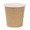 Picture of Fiesta Recyclable Espresso Cups Single Wall Kraft 114ml (1000 Pack)