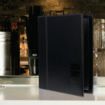 Picture of Securit Contemporary Menu Cover Black A4