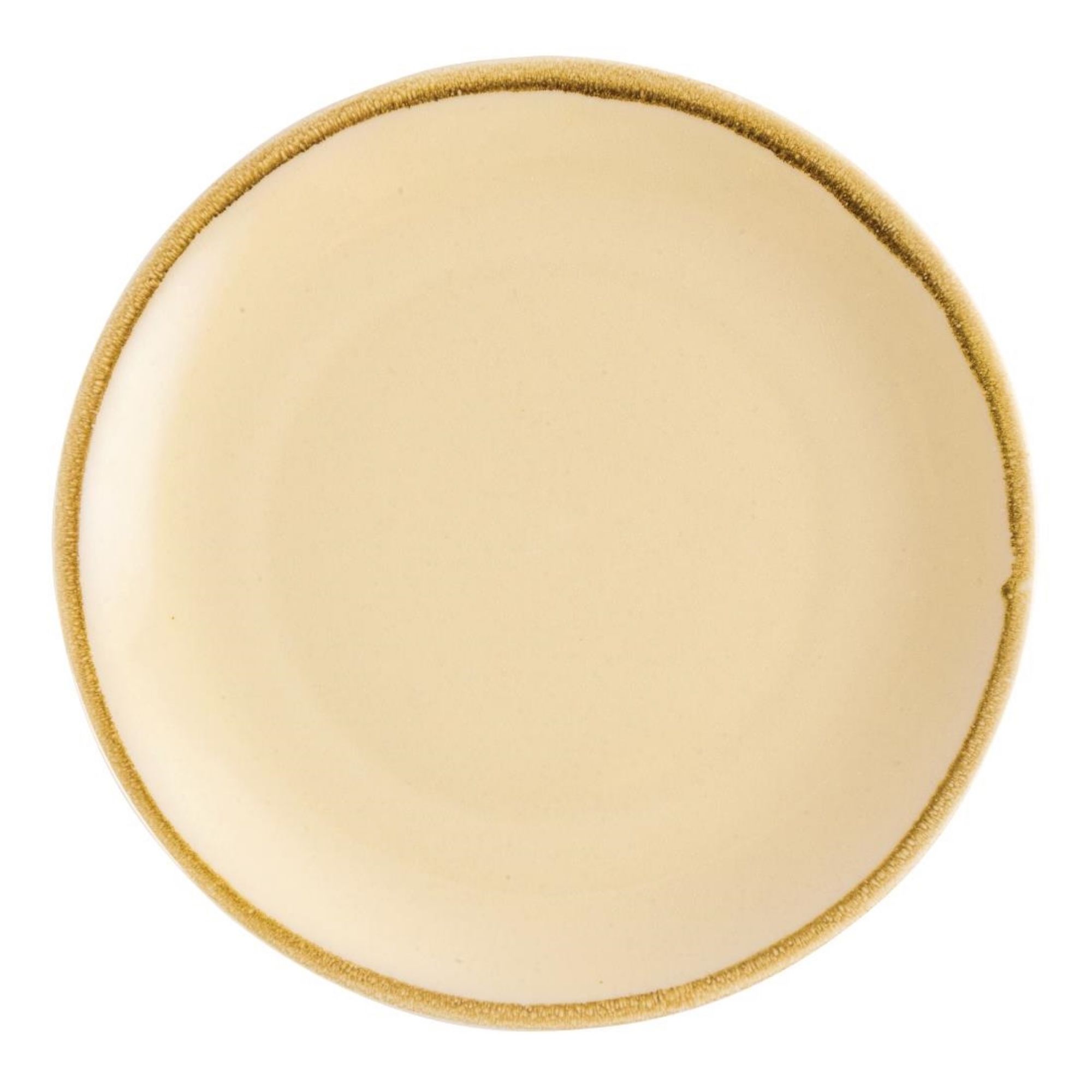 Picture of Olympia Kiln Round Plate Sandstone 280mm (Pack of 4)