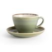 Picture of Olympia Kiln Cappuccino Saucer Moss 160mm (Pack of 6)