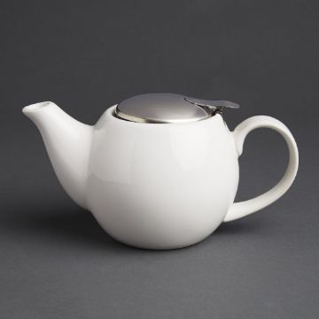 Picture of Olympia Cafe Teapot White - 510ml 17.2fl oz (Box 1)