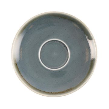 Picture of Olympia Kiln Cappuccino Saucer Ocean 140mm (Pack of 6)