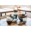 Picture of Olympia Kiln Cappuccino Cup Ocean 230ml (Pack of 6)