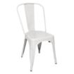Picture of Bolero Bistro Steel Side Chair White (Pack of 4)
