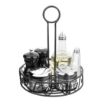 Picture of Olympia Wire Condiment Holder Black