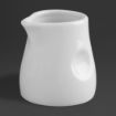 Picture of Olympia Whiteware Dimpled Milk Jugs 70ml (Pack of 6)